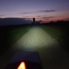 Radweg Sonnenuntergang